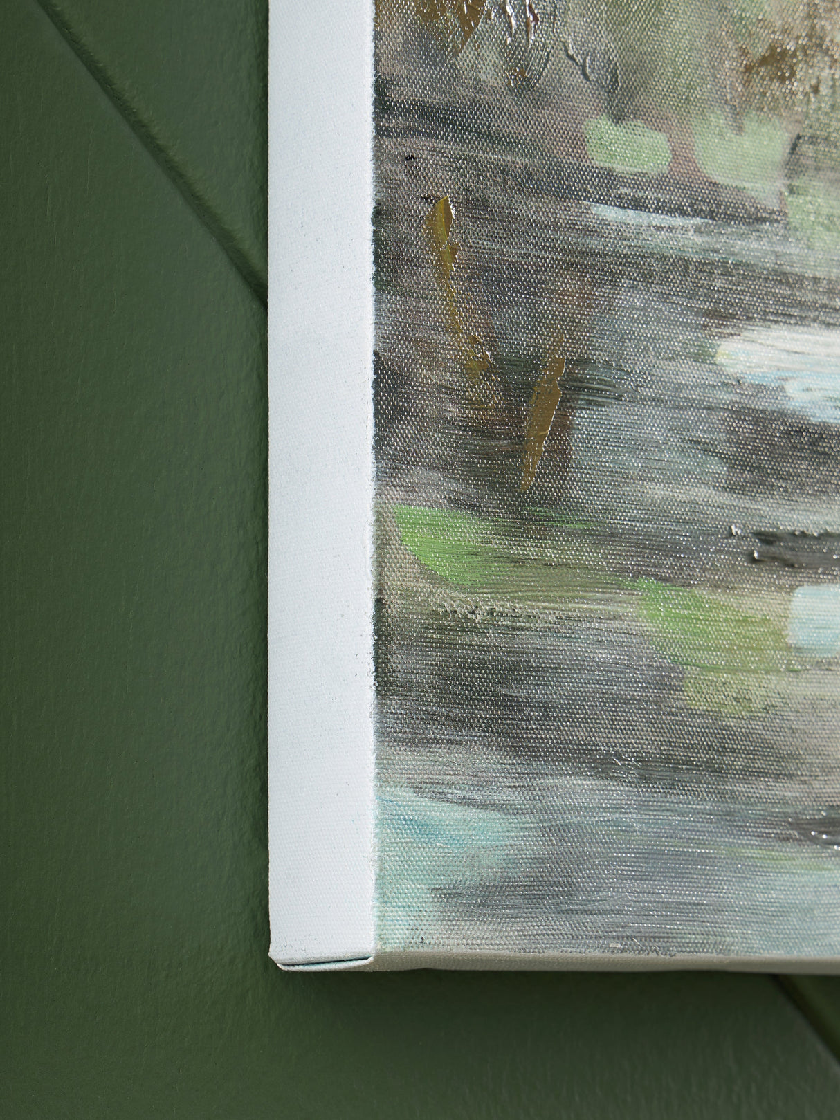 Evermaddick Green/Gray/White Wall Art by Ashley at Eve Furniture