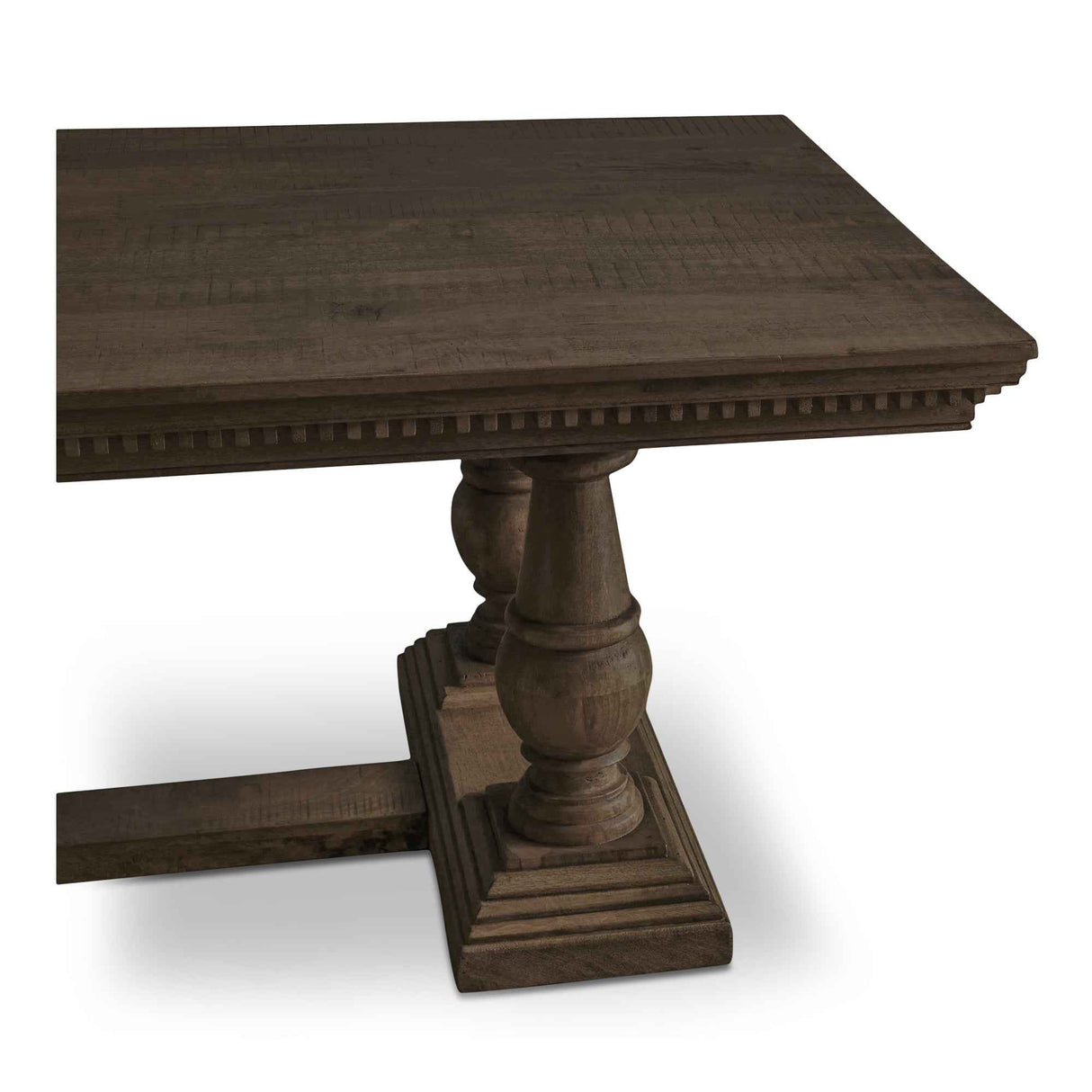 Everson Brown Dining Table by Moe's Home at Eve Furniture