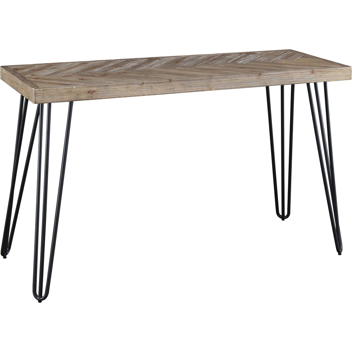 Everson Solid Fir Console Table in Sand Dollar by Modus Furniture at Eve Furniture