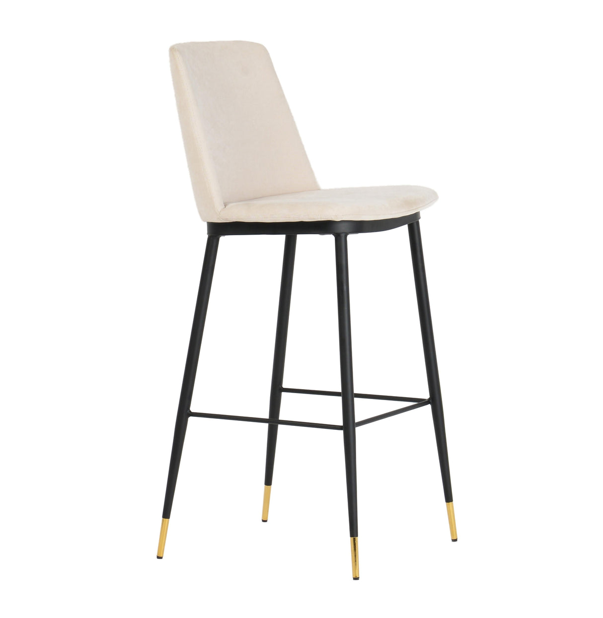 Evora Velvet Counter Stool - Set of 2 by TOV Furniture at Eve Furniture