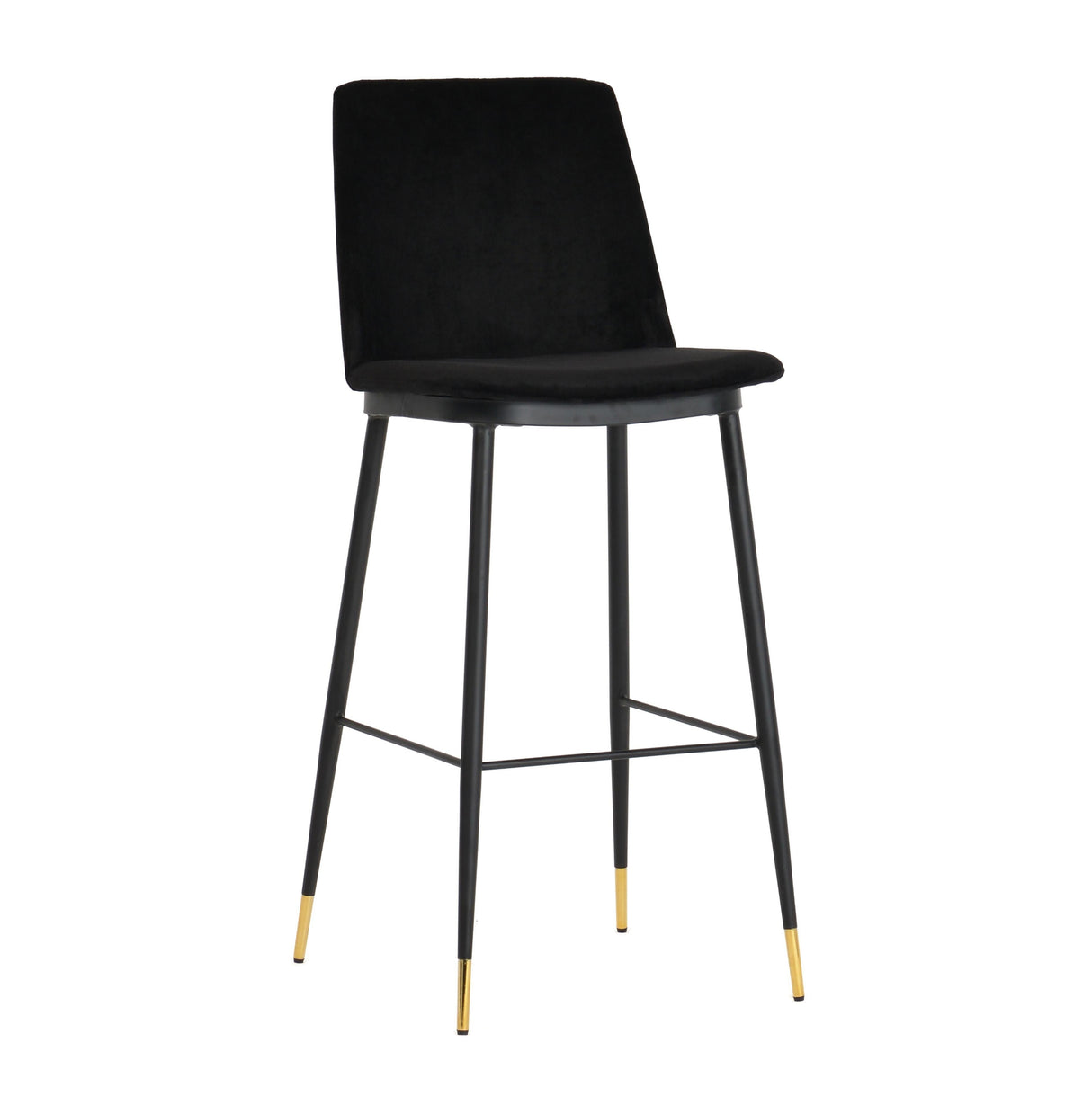 Evora Velvet Counter Stool - Set of 2 by TOV Furniture at Eve Furniture