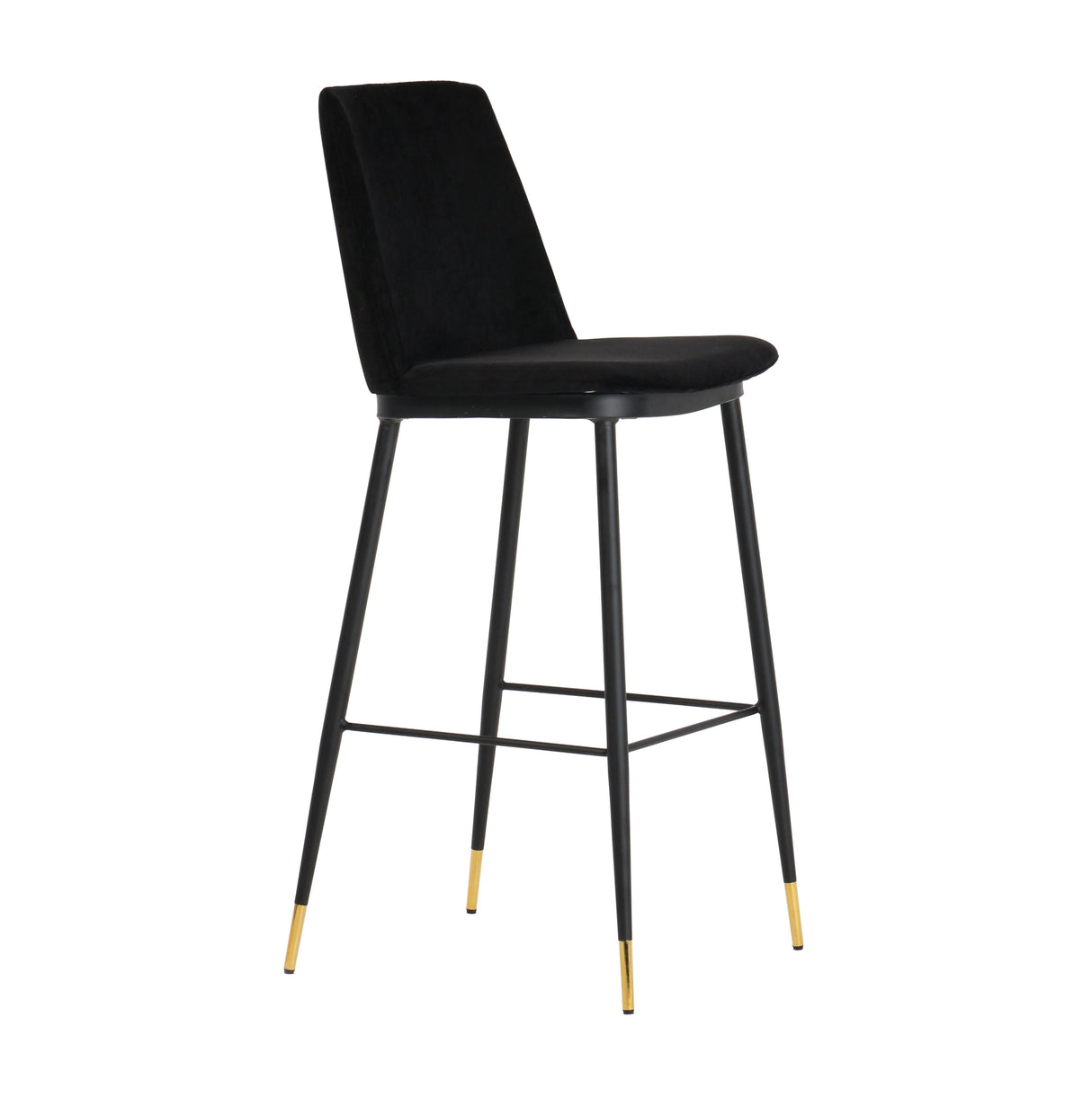 Evora Velvet Counter Stool - Set of 2 by TOV Furniture at Eve Furniture