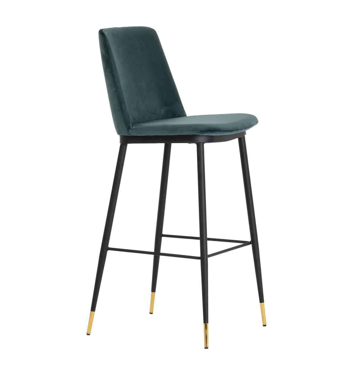 Evora Velvet Counter Stool - Set of 2 by TOV Furniture at Eve Furniture