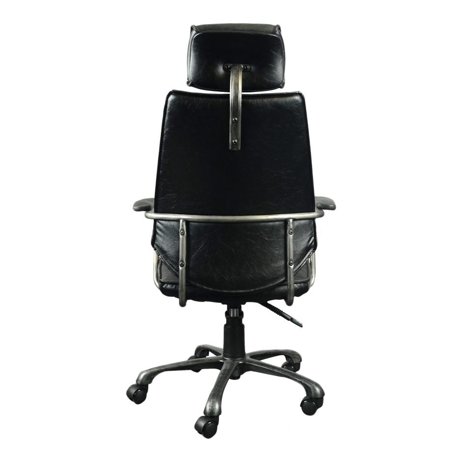 Executive Office Chair Black by Moe's Home at Eve Furniture