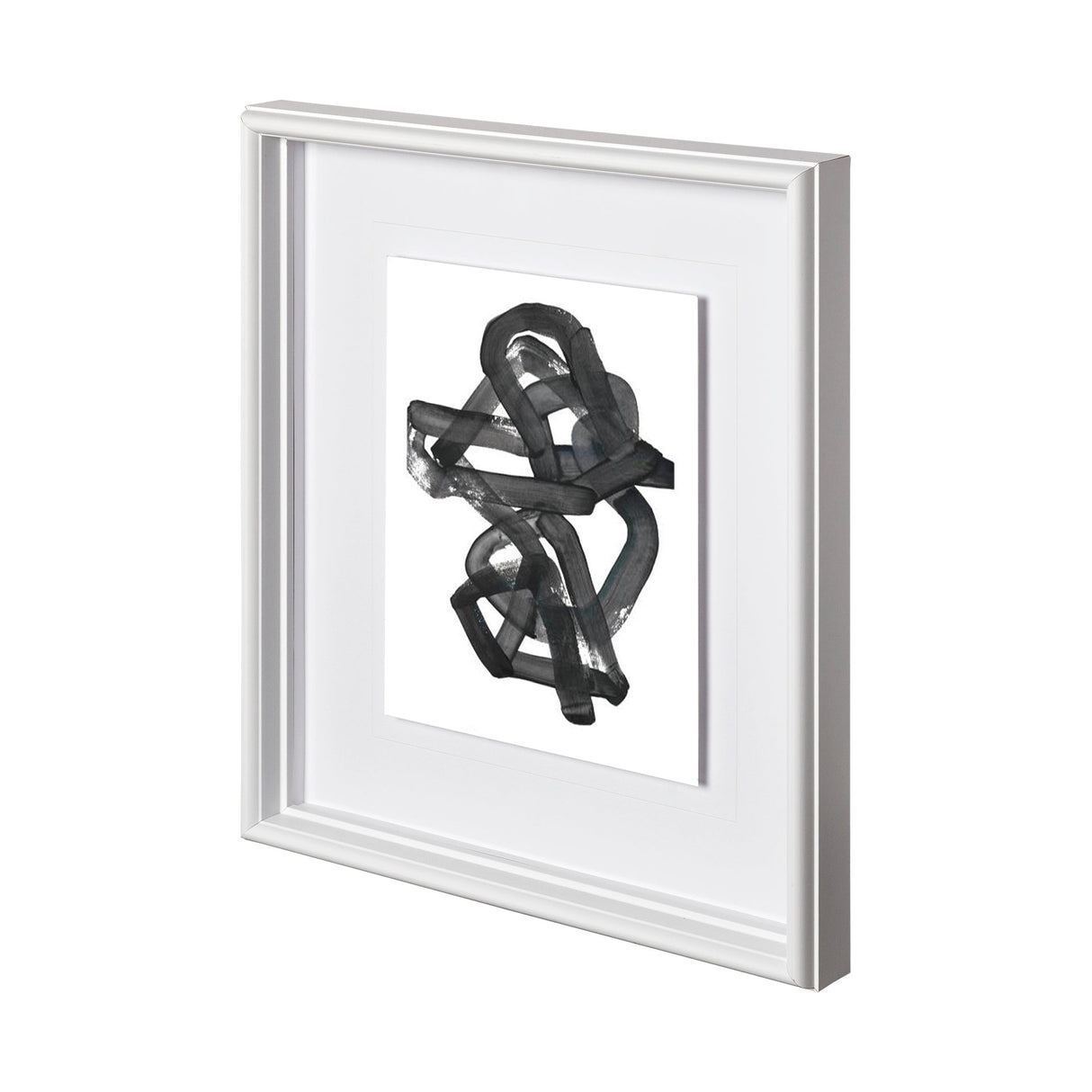 Expression 3 by Lora Gold a Hand Embellished Textured Framed Art Print Matted under Glass by Mercana at Eve Furniture