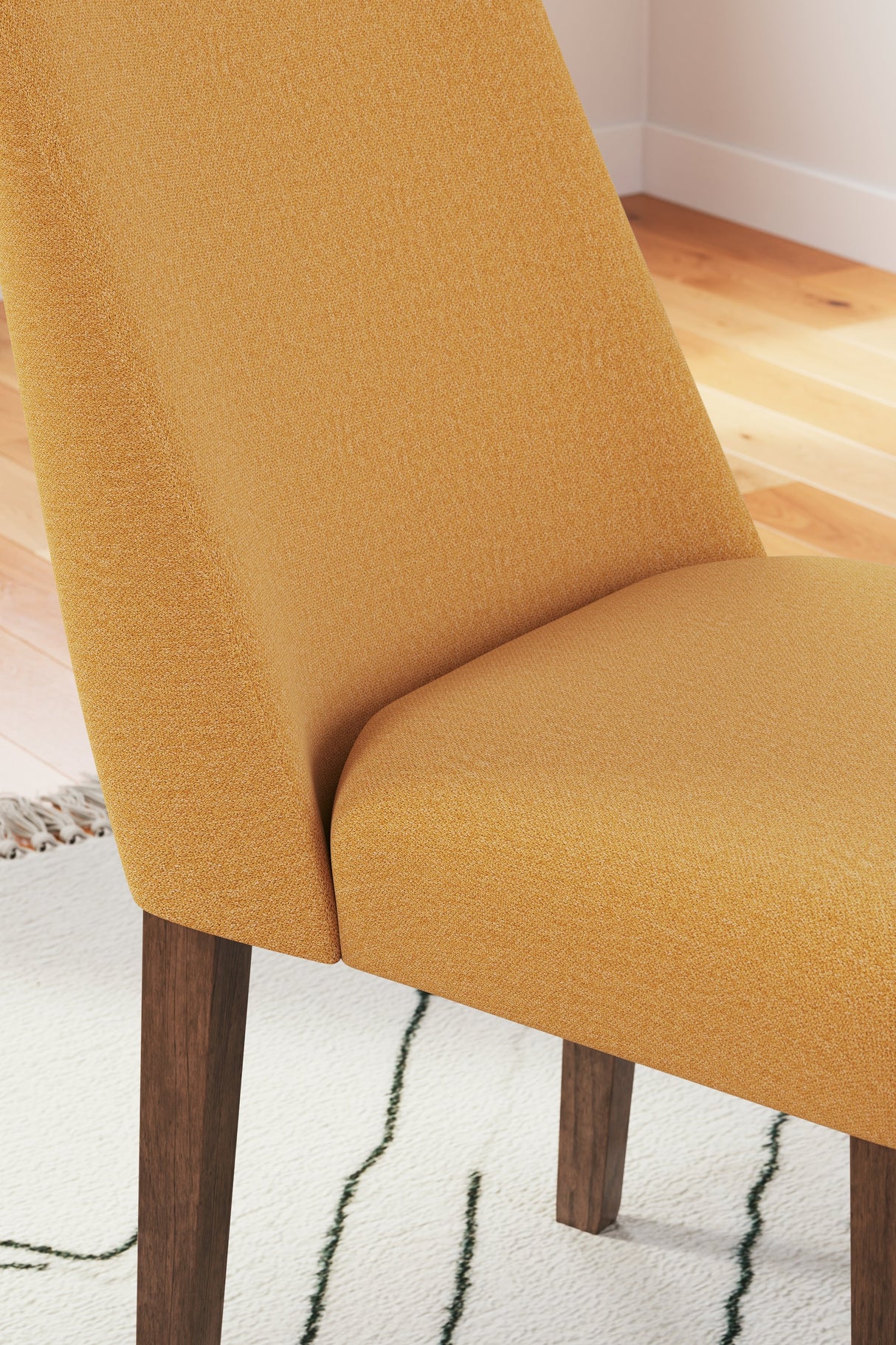 Extension Mustard & Brown Expandable Dining Room Set by Ashley at Eve Furniture