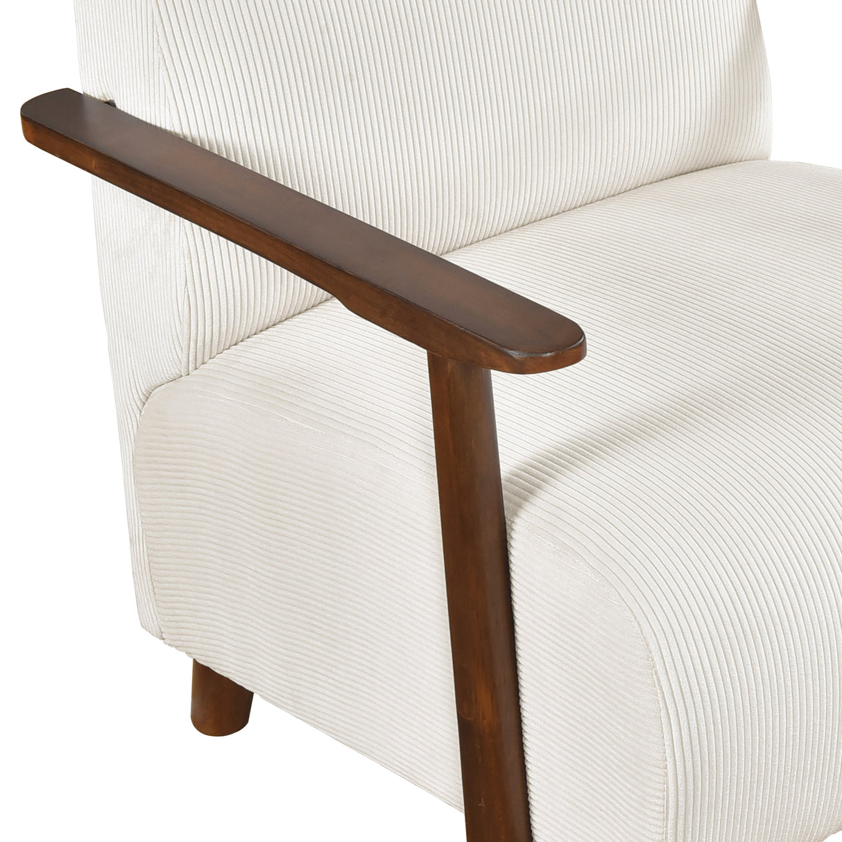 Ezra Beige Accent Chair by Homelegance at Eve Furniture