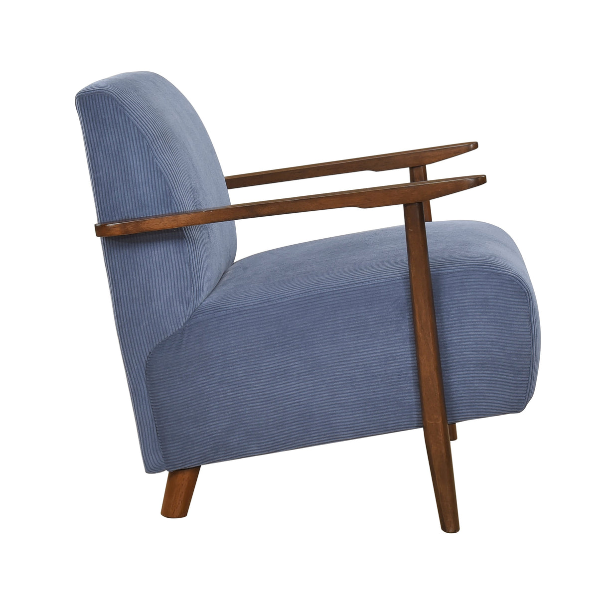 Ezra Blue Accent Chair by Homelegance at Eve Furniture