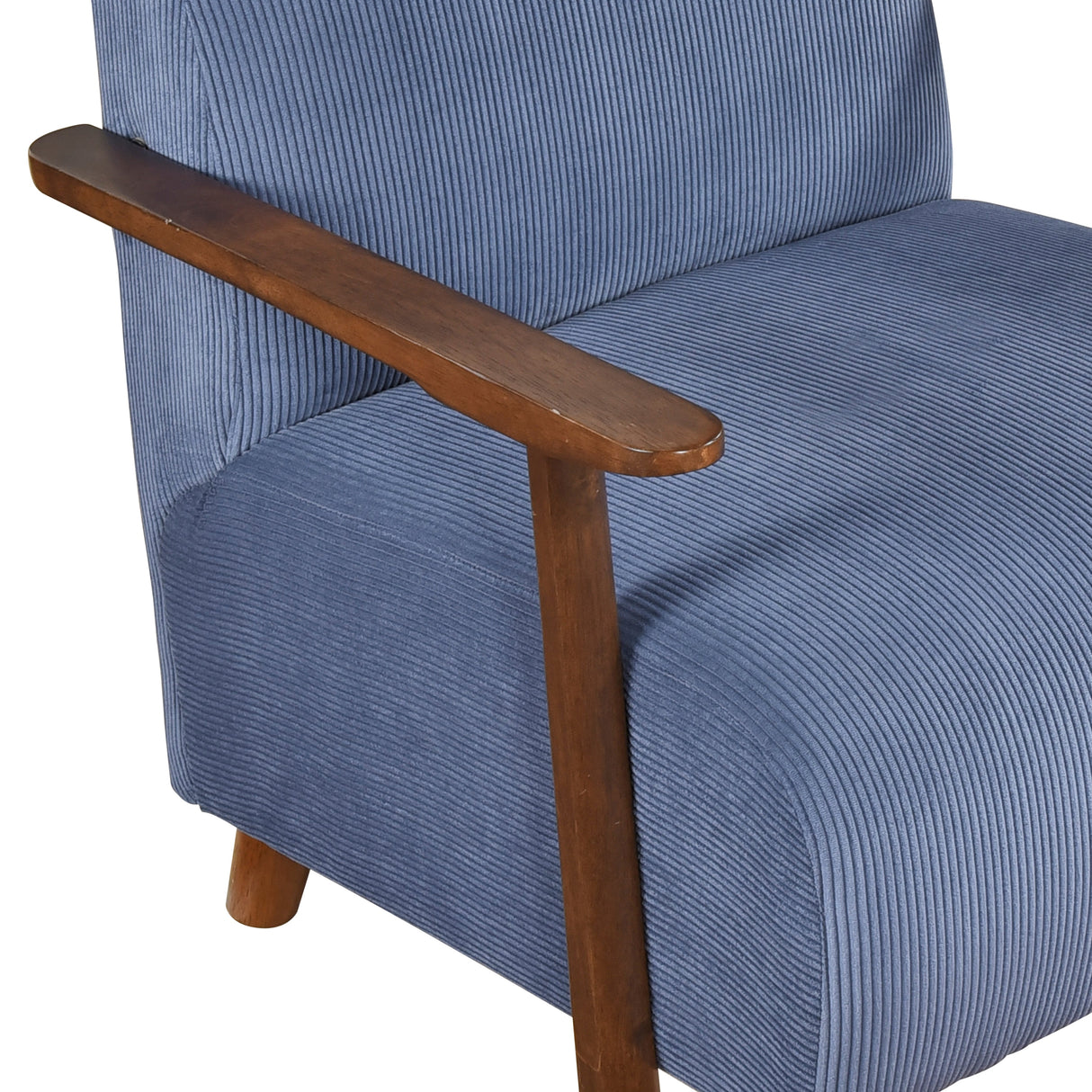 Ezra Blue Accent Chair by Homelegance at Eve Furniture