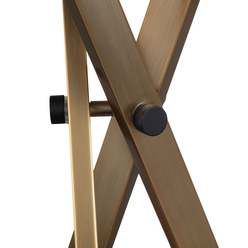 Ezra Brass Table Lamp (Set of 2) by Crestview at Eve Furniture