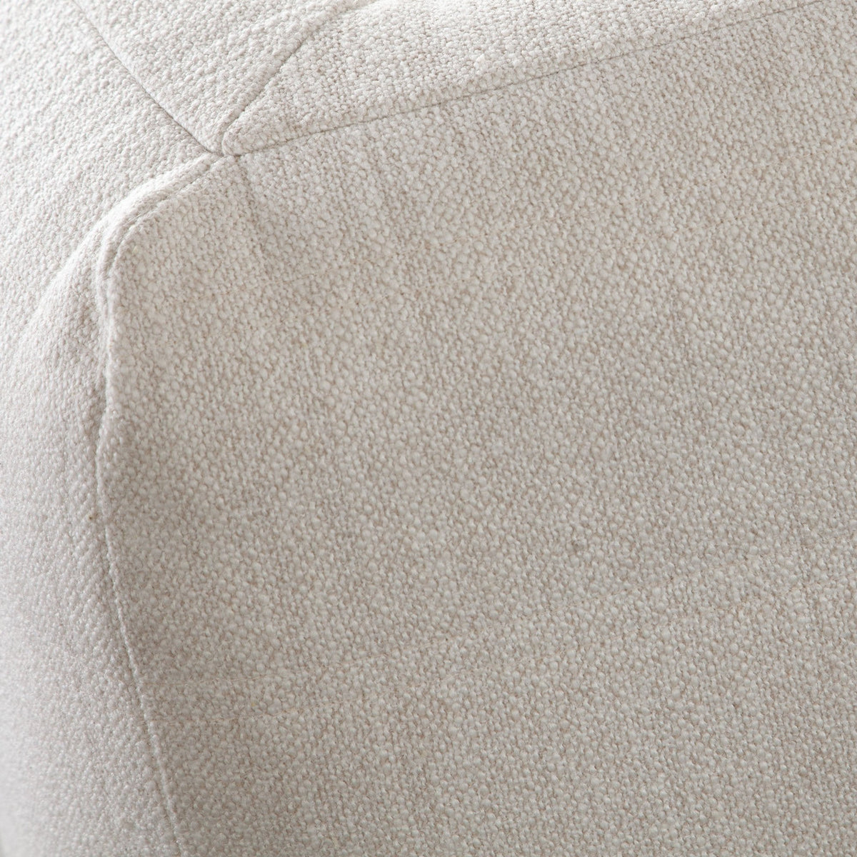 Ezra Cream Fabric 5-Pc Sectional 122" x 122" by Diamond Sofa at Eve Furniture