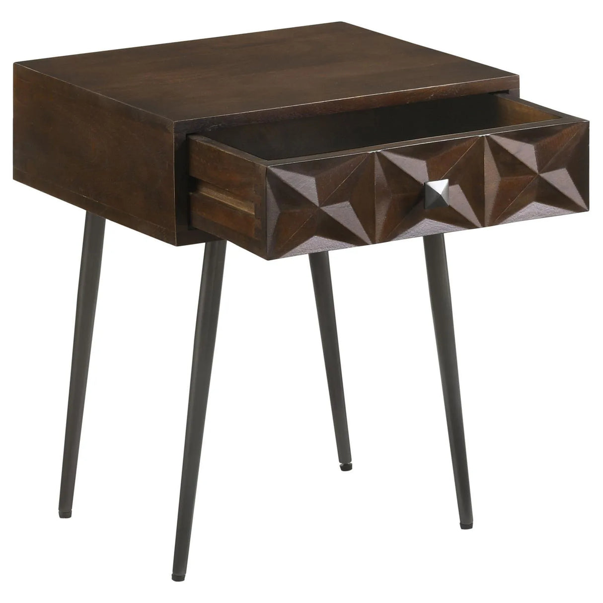 Ezra Rectangular 1-Drawer Accent Cabinet by Coaster at Eve Furniture
