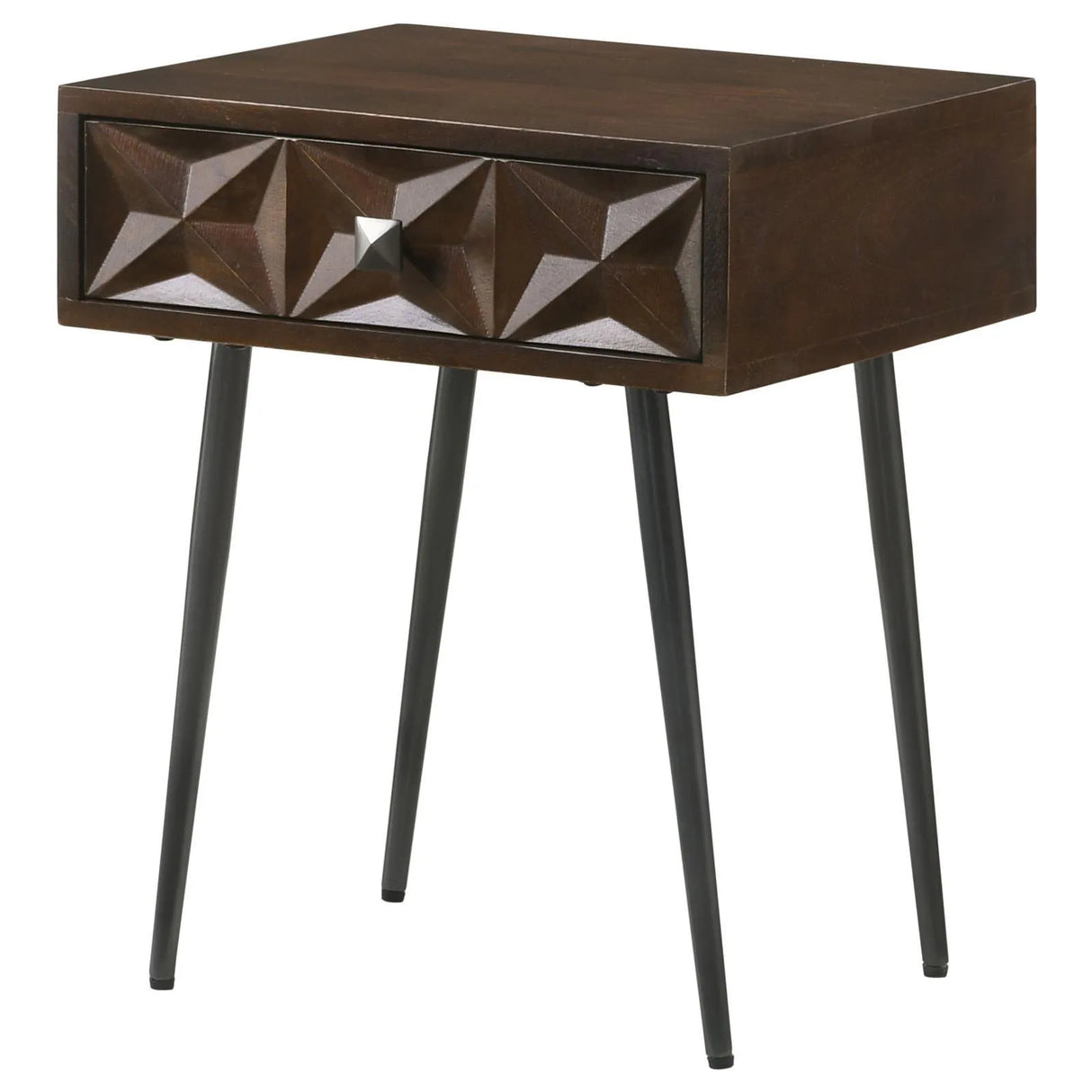 Ezra Rectangular 1-Drawer Accent Cabinet by Coaster at Eve Furniture