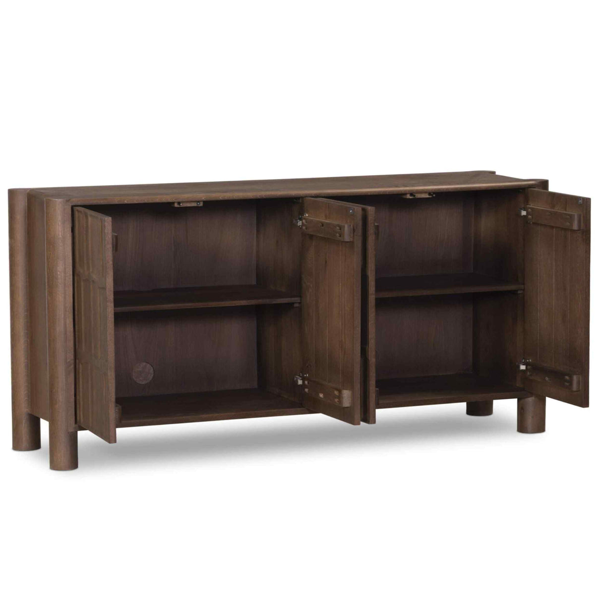 Ezri 4 Door Sideboard, Cocoa Oak By Fourhands by Four Hands at Eve Furniture