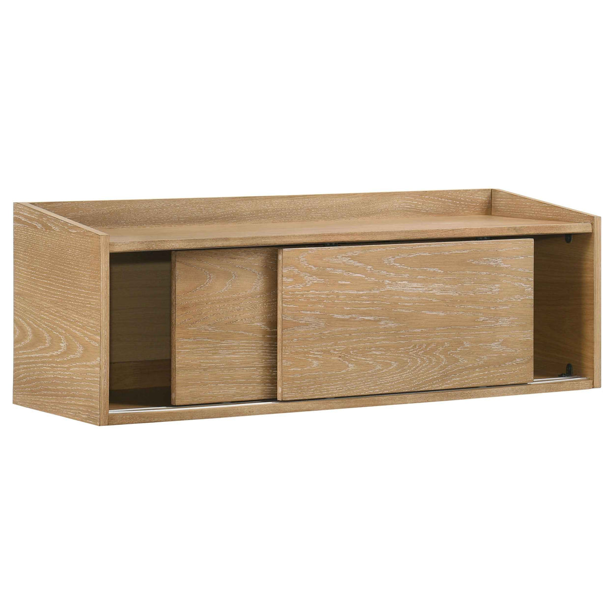Fabian Distressed Light Brown Bookshelf Bridge with Cubbies by Coaster at Eve Furniture