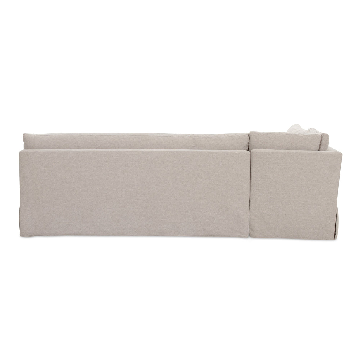 Fable Beige L Shape Slipcover 100.5" Dining Banquette by MOES at Eve Furniture
