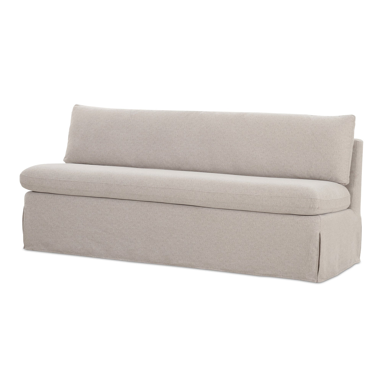 Fable Beige Slipcover Dining Bench by MOES at Eve Furniture
