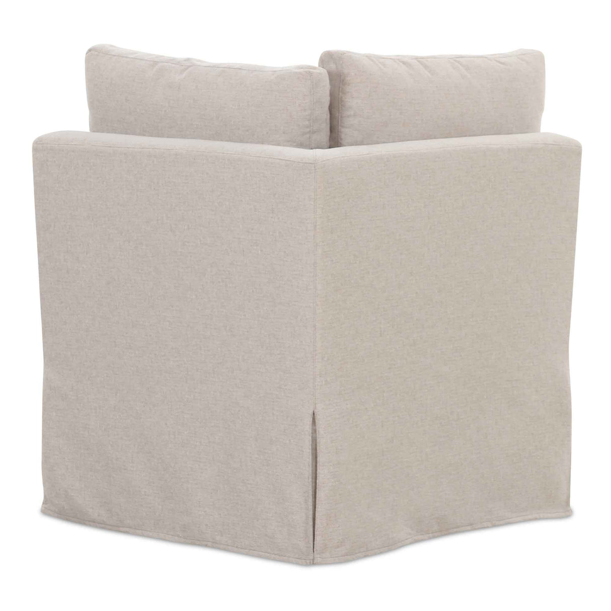 Fable Beige Slipcover Dining Corner Chair by Moe's Home at Eve Furniture