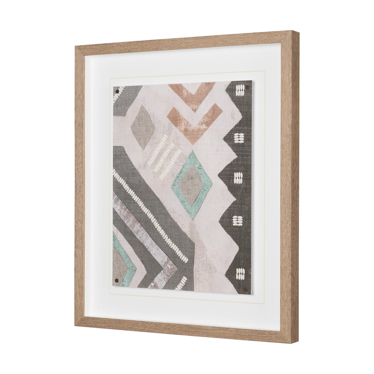 Fabric Fantasia - Mishale by Maja Gunnarsdottir Textured Framed Artwork Matted under Glass by Mercana at Eve Furniture