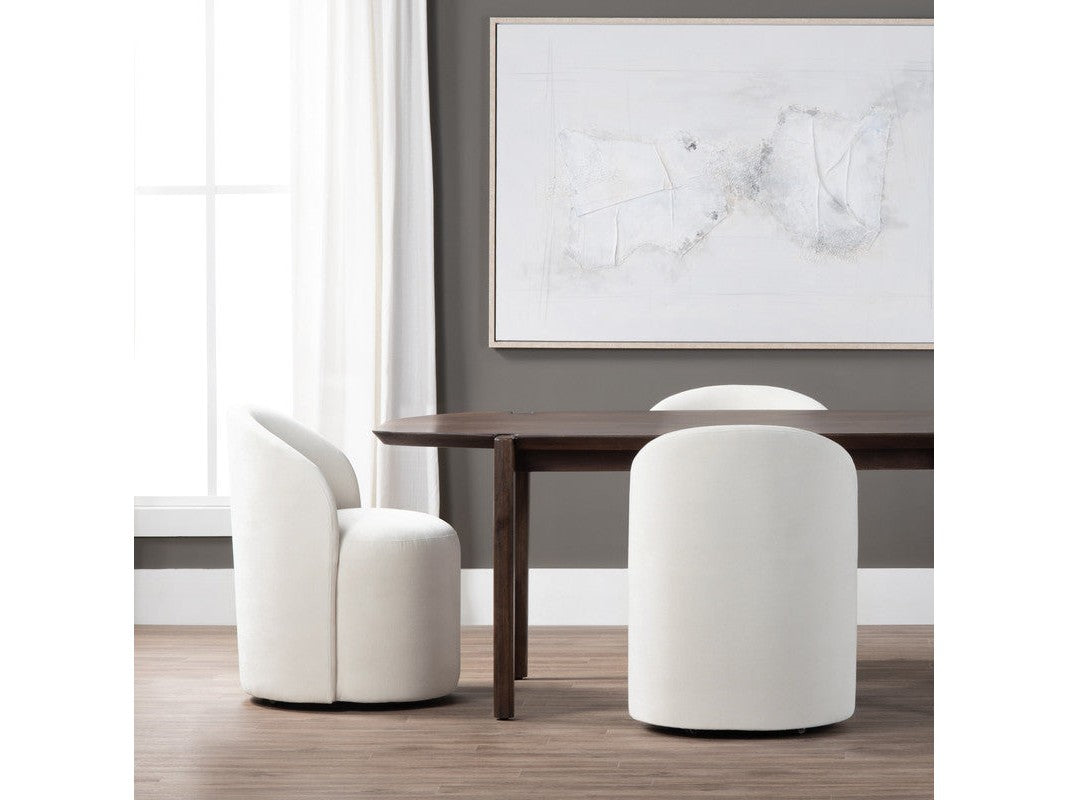 Fairfax White Dining Chair (Set of 2) by Crestview at Eve Furniture