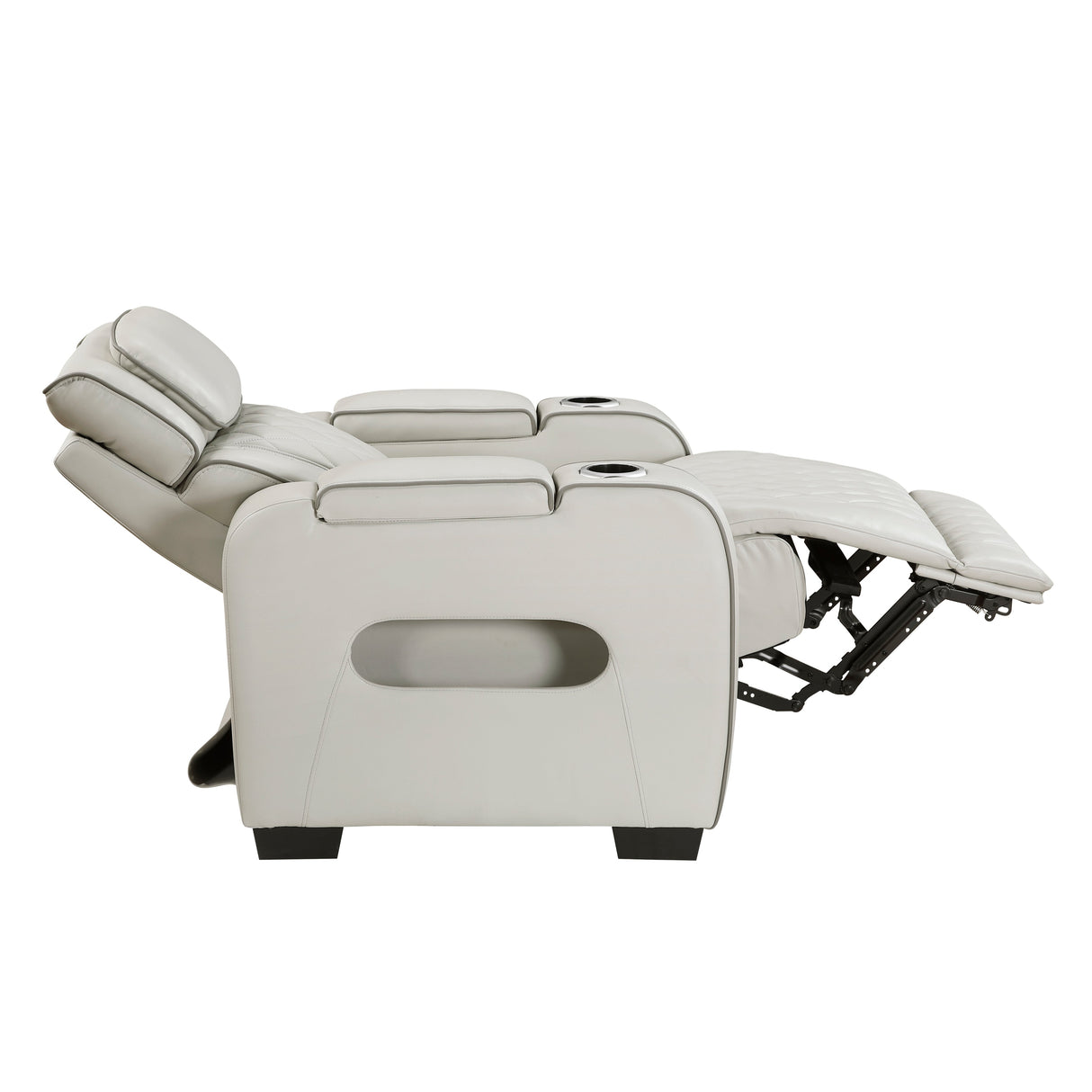 Fairway Taupe Power Double Reclining Living Room Set by Homelegance at Eve Furniture