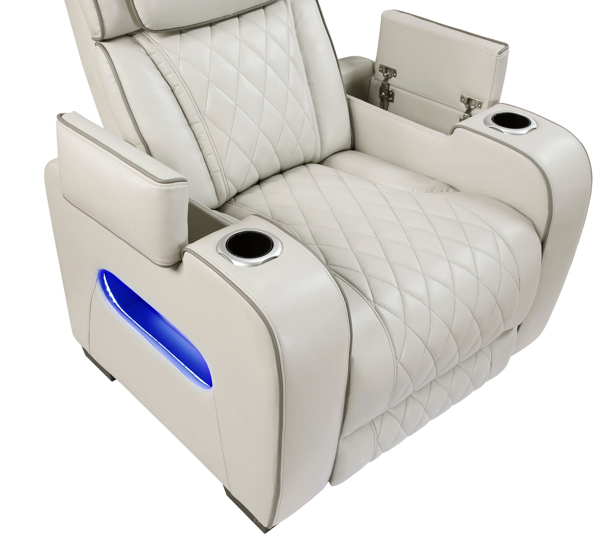 Fairway Taupe Power Double Reclining Living Room Set by Homelegance at Eve Furniture