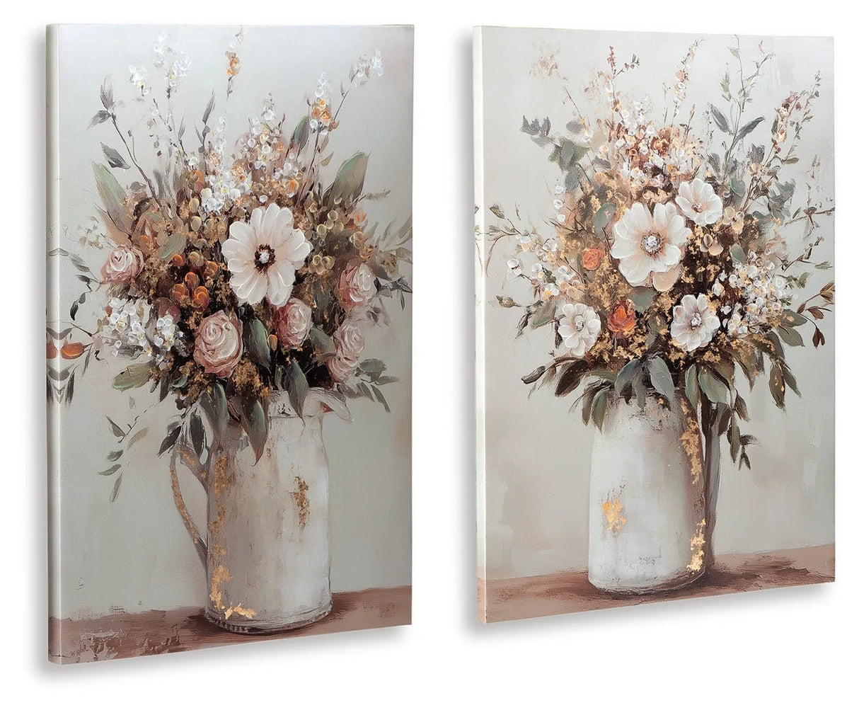 Faisaldon Multi Wall Art (Set of 2) by Ashley at Eve Furniture