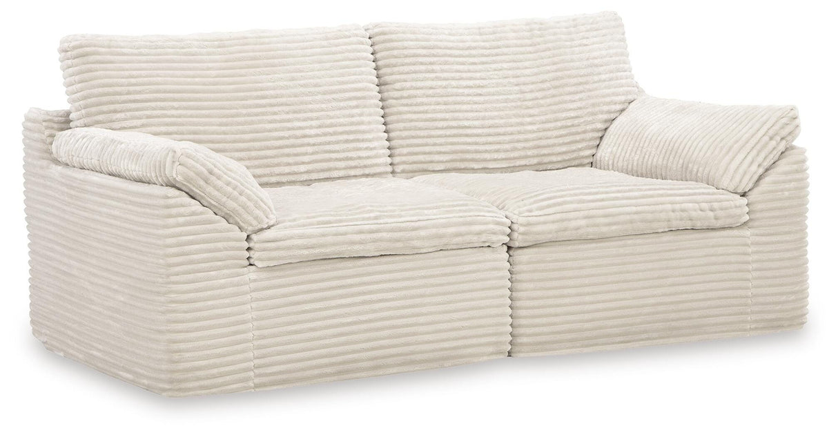Fannin Ivory Loveseat