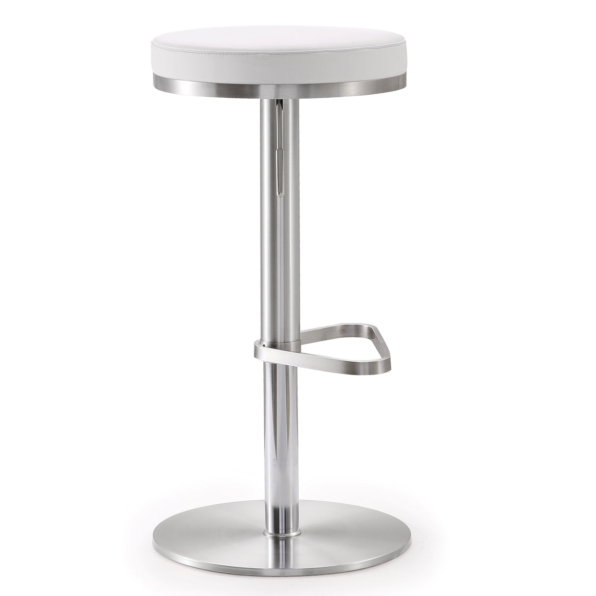 Fano Performance Vegan Leather Adjustable Barstool by TOV Furniture at Eve Furniture