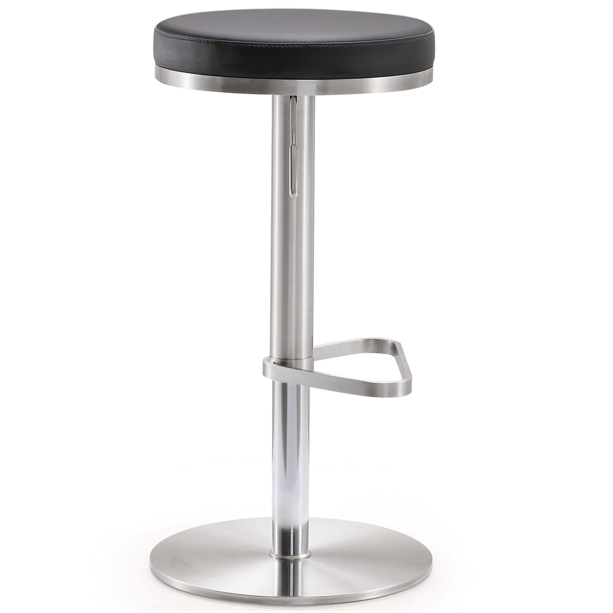 Fano Performance Vegan Leather Adjustable Barstool by TOV Furniture at Eve Furniture