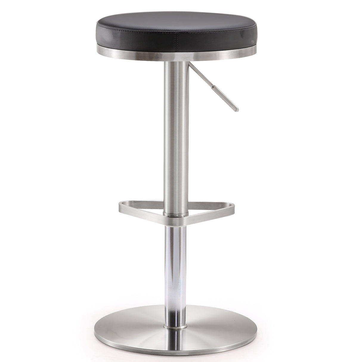 Fano Performance Vegan Leather Adjustable Barstool by TOV Furniture at Eve Furniture