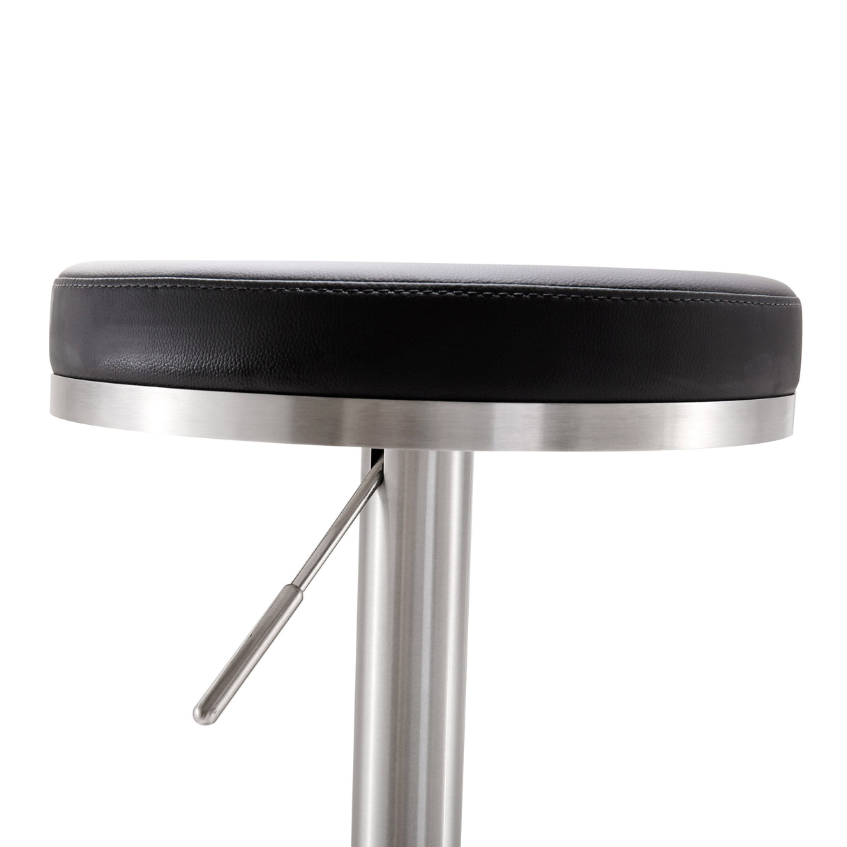 Fano Performance Vegan Leather Adjustable Barstool by TOV Furniture at Eve Furniture