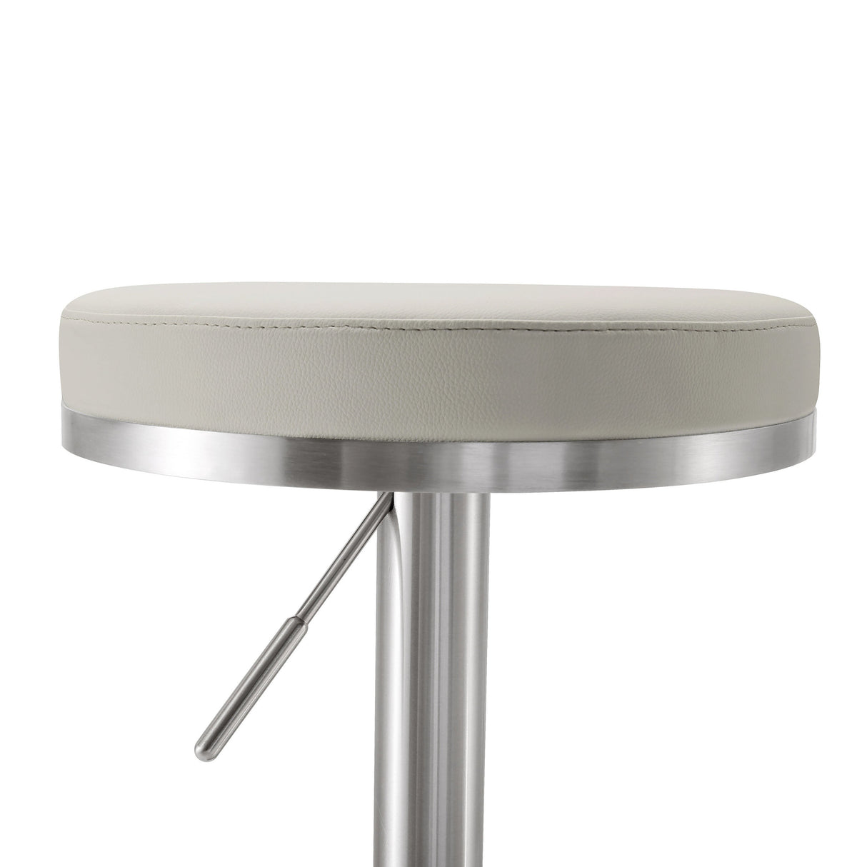 Fano Performance Vegan Leather Adjustable Barstool by TOV Furniture at Eve Furniture