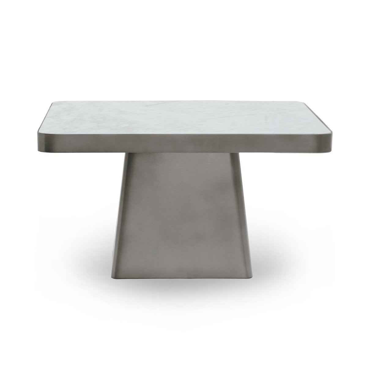 Far Coffee Table - White/Slate Gray by Classic Home at Eve Furniture