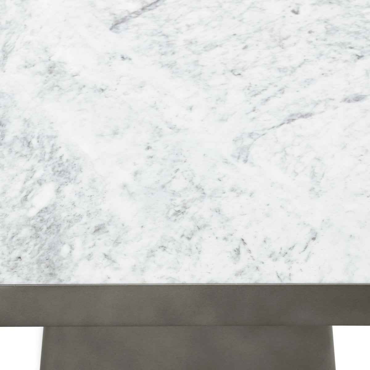 Far Coffee Table - White/Slate Gray by Classic Home at Eve Furniture