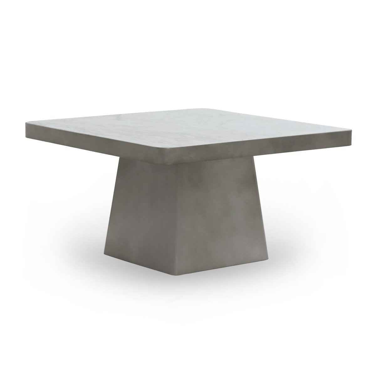 Far Coffee Table - White/Slate Gray by Classic Home at Eve Furniture