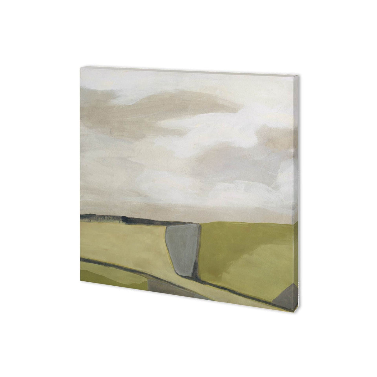 Far Fields II by June Vess a Hand Embellished Textured Canvas by Mercana at Eve Furniture