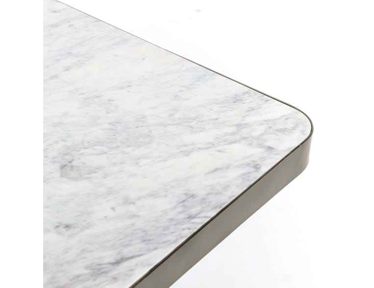Far Marble/Metal Square End Table by Classic Home at Eve Furniture
