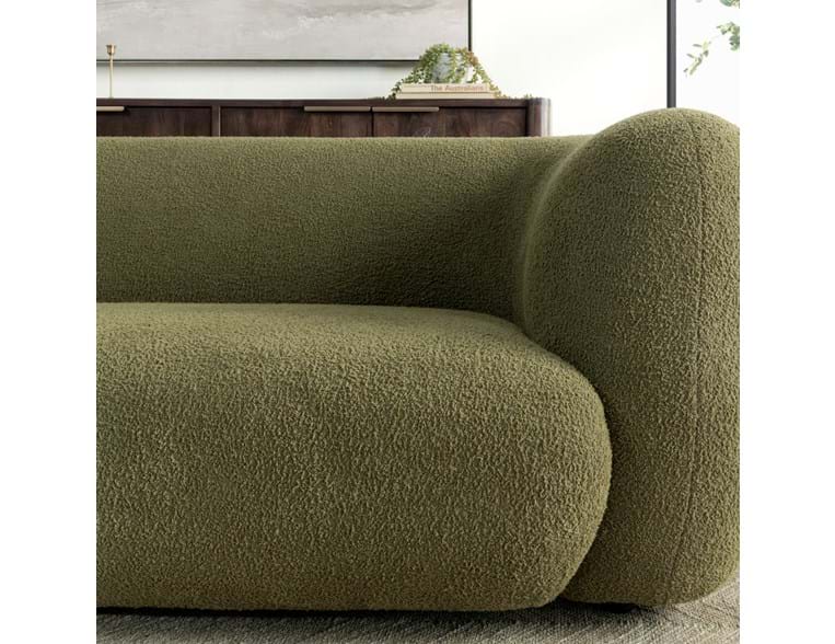 Faris Dark Olive Upholstered Sofa by Classic Home at Eve Furniture