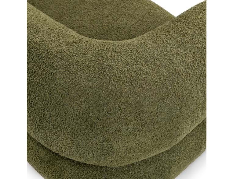 Faris Dark Olive Upholstered Sofa by Classic Home at Eve Furniture