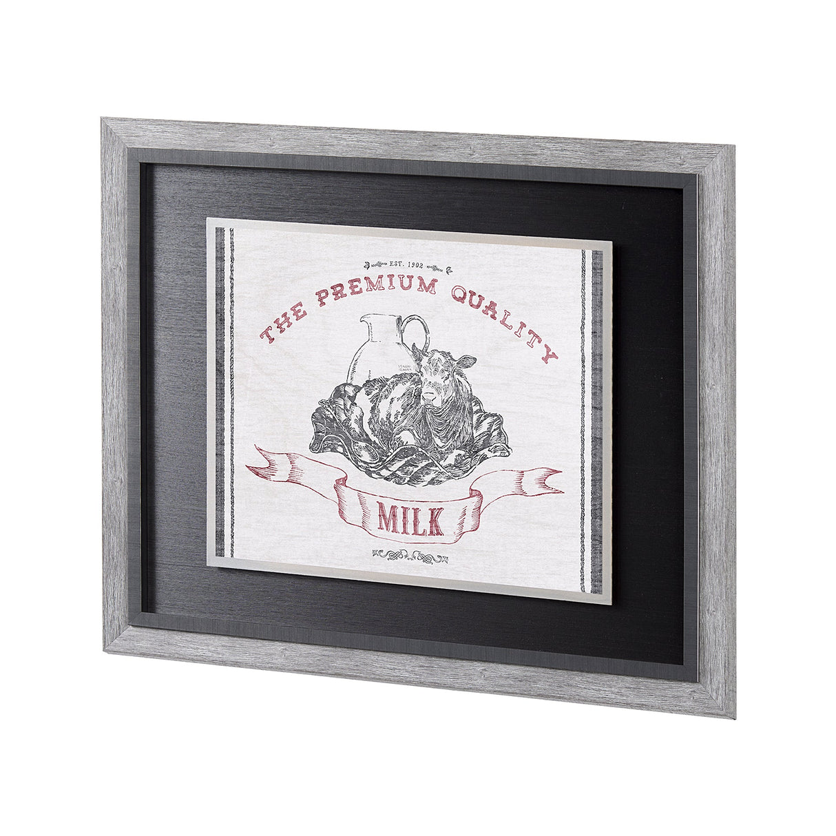 Farm Fresh I by Halle Rakka a Hand Embellished Textured Framed Art Print by Mercana at Eve Furniture