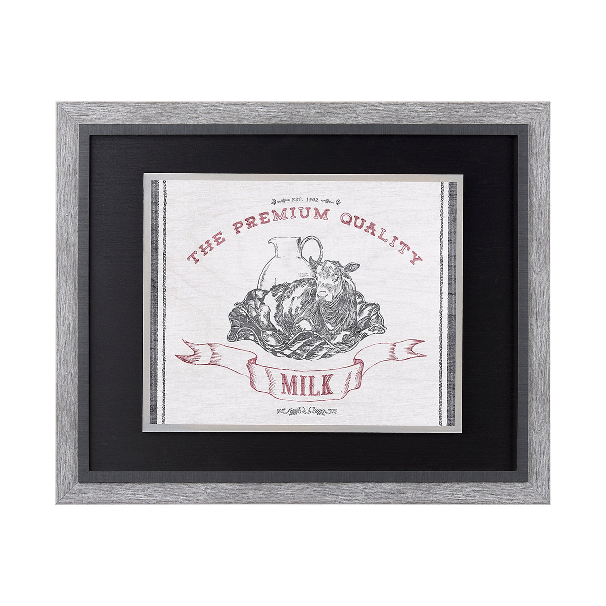 Farm Fresh I by Halle Rakka a Hand Embellished Textured Framed Art Print by Mercana at Eve Furniture
