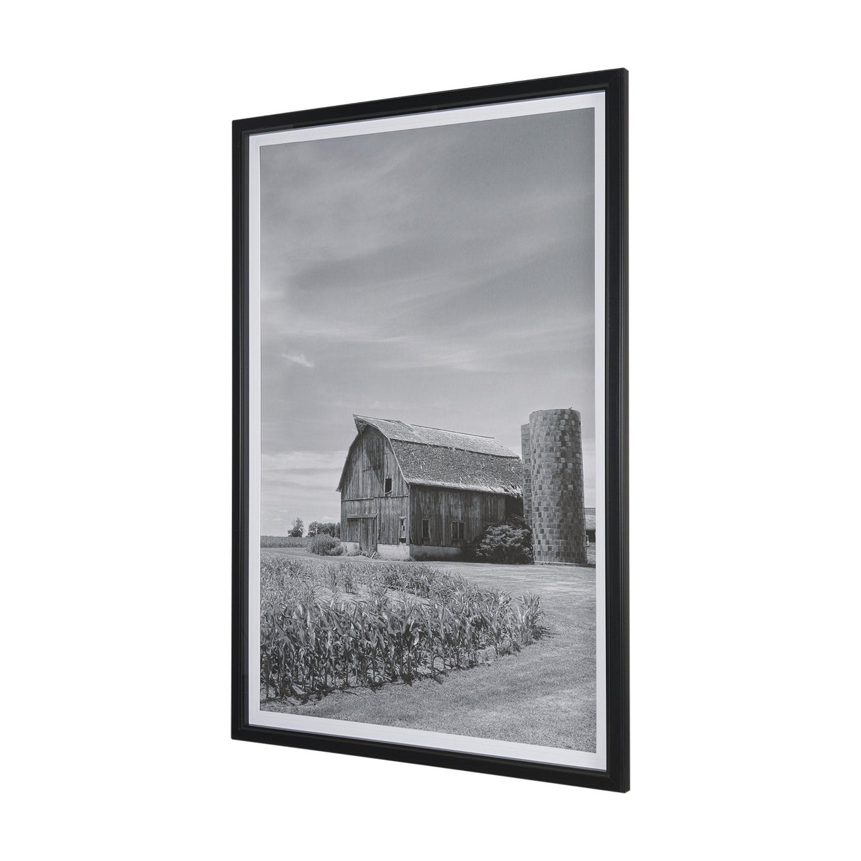 Farm Serenity II by Leda Robertson Textured FramedPhoto Print Matted under Glass by Mercana at Eve Furniture