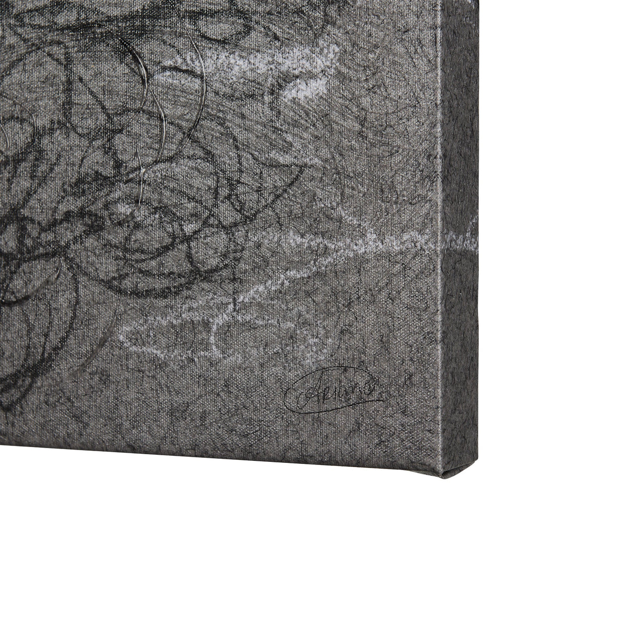 Farm view sketch I by Mercana Studio a Hand Embellished Textured Canvas by Mercana at Eve Furniture
