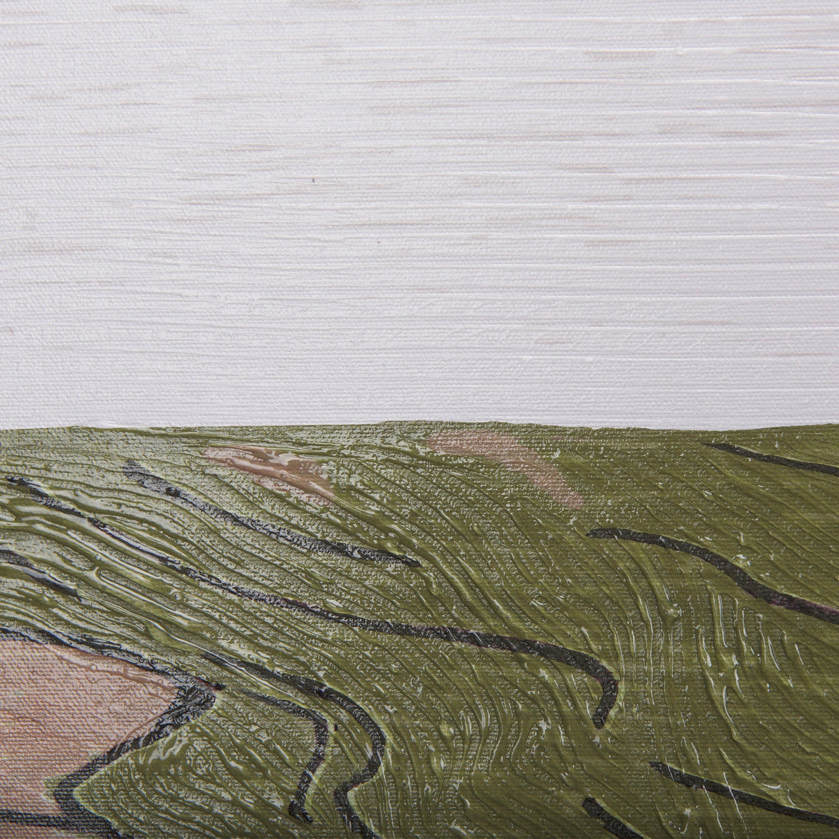 Farmland Spring II by Mercana Studio a Hand Embellished Textured Canvas by Mercana at Eve Furniture