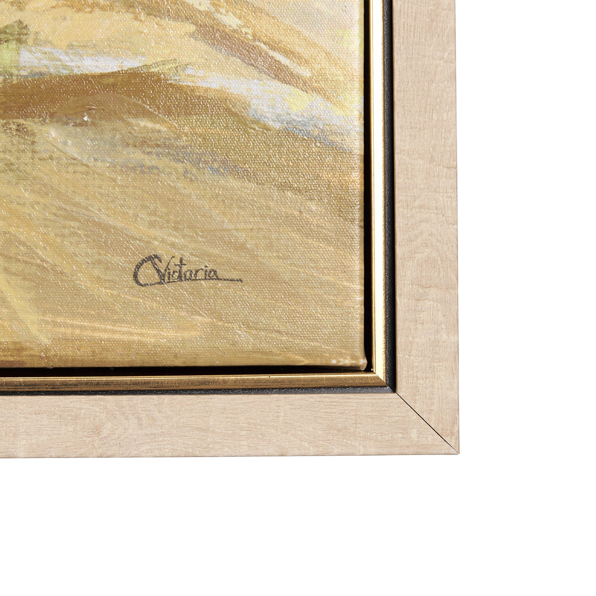 Farmland view II by Mercana Studio a Hand Embellished Textured Framed Canvas by Mercana at Eve Furniture