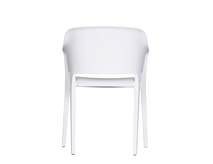 Faro Outdoor Dining Chair - White by Moe's Home at Eve Furniture