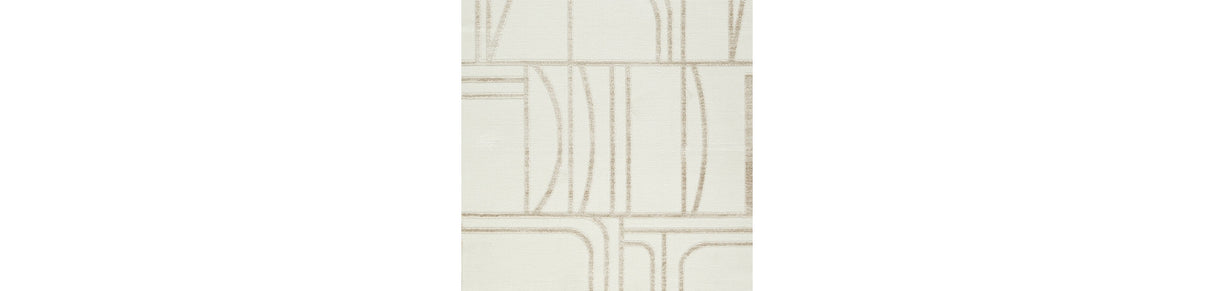 Farongrove Ivory/Beige Medium Rug by Ashley at Eve Furniture