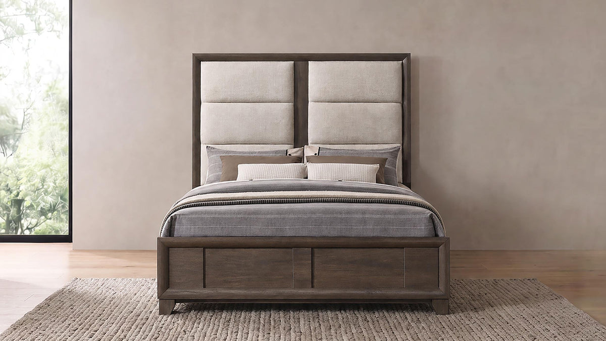 Farre Dark Brown 5-Piece Eastern King Bedroom Set by Coaster at Eve Furniture