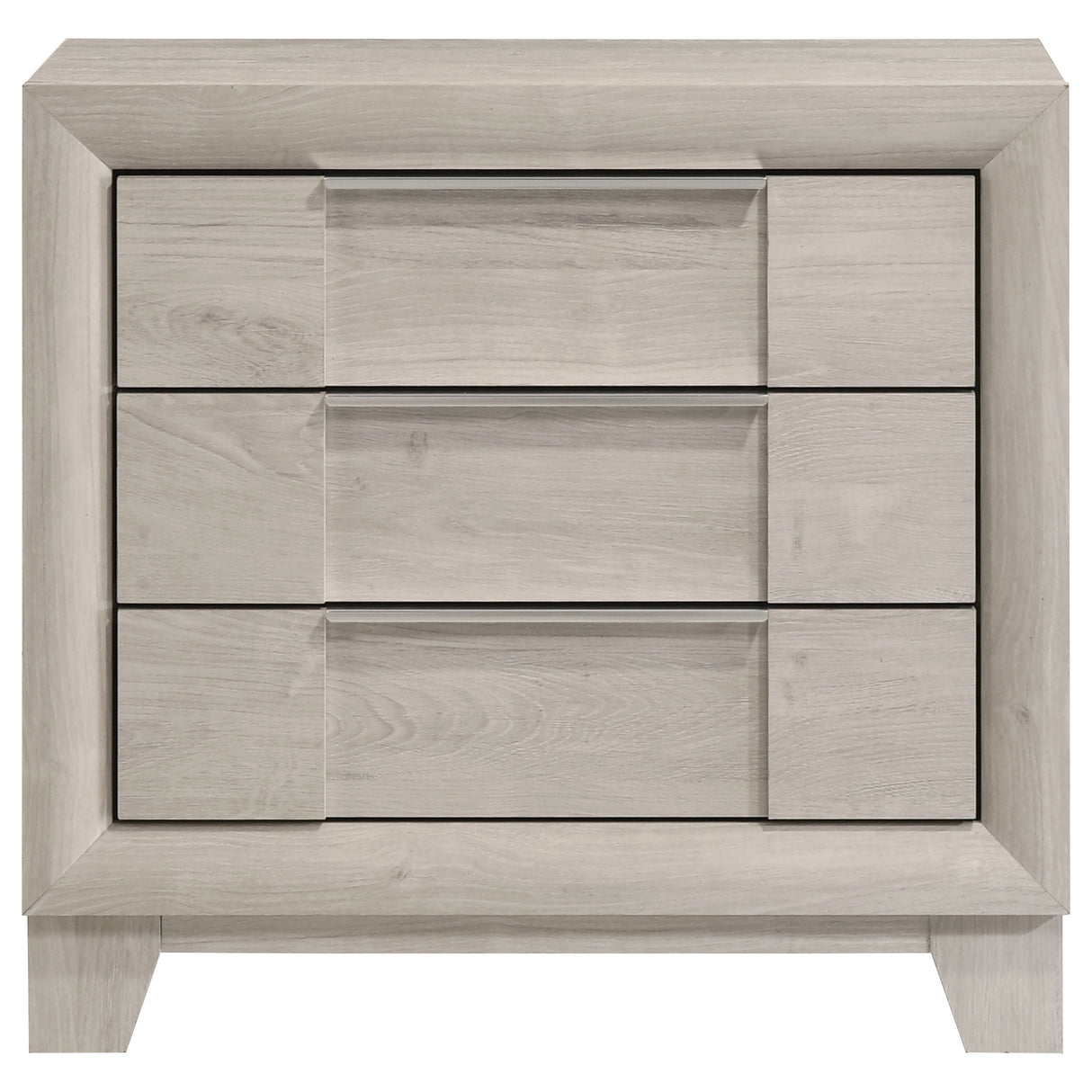 Farre Washed Grey 2-drawer Nightstand Bedside Table by Coaster at Eve Furniture